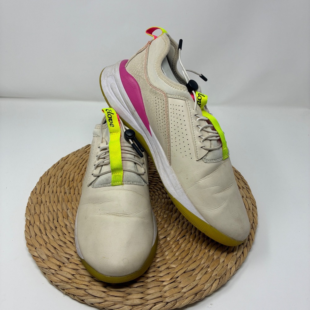 Clove Nursing Shoes White Yellow Pink Mens 10.5 Womens 12 Medical Comfort‎ Work